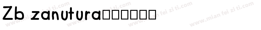 Zb zanutura字体转换
